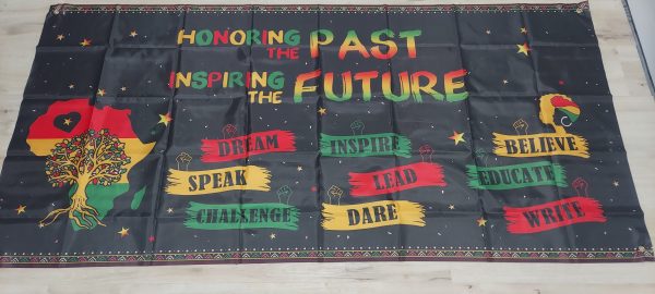 Juneteenth Black History Month Photo Booth Backdrop African American Festival Holiday Party Decoration Art Poster Indoor Outdoor Wall Decor (5.9×3.6ft)