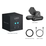 LOOI Robot-Space Black – AI Desktop Companion with ChatGPT Voice Interaction, Memory, Personality, Gesture & Face Recognition, Emotional Support, and 10W Wireless Charging